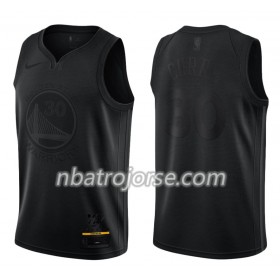 Män Golden State Warriors Tröja Stephen Curry 30 Nike 2019 MVP Swingman